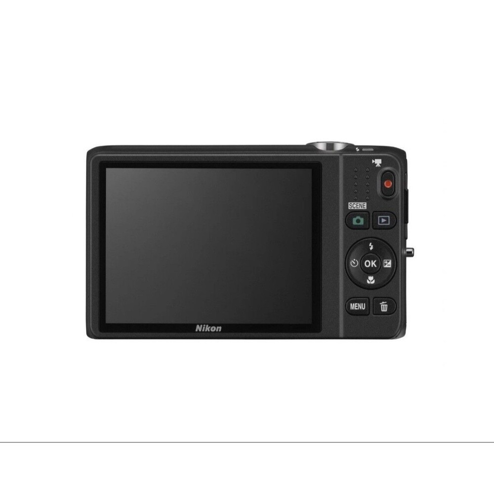 Nikon Coolpix S6500 Digital Camera 16MP 12X Optical Zoom Smile Detection Black - Picture 7 of 14